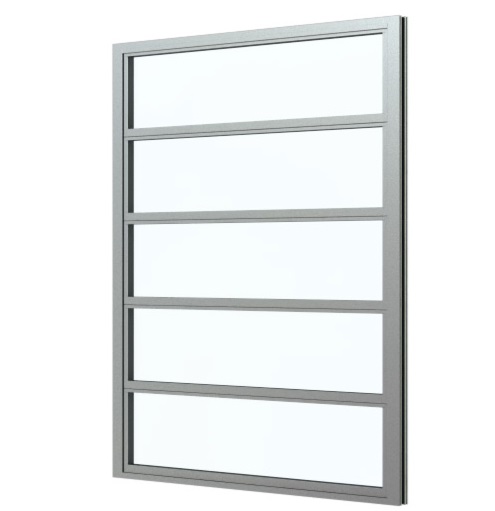 Tairmo-LF-MR – Insulated louvre windows for vertical façades