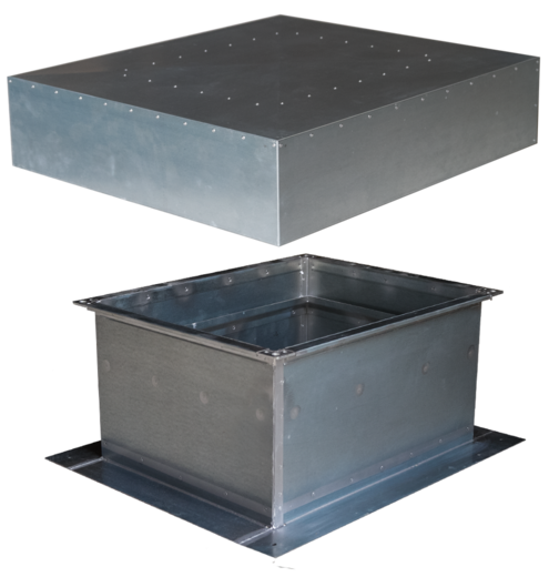 HVC-S – Roof vent hood made of galvanised steel